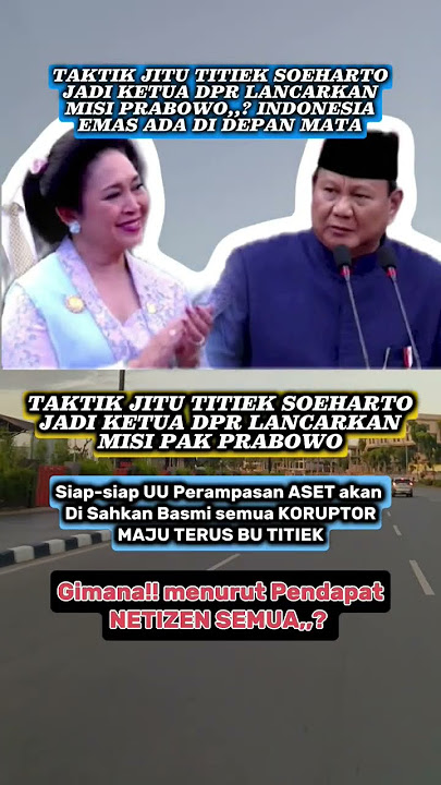 Indonesia Emas #beritaterkini #dakwah #likeandsubscribe #prabowo #titieksoeharto