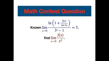 Equivalent infinitesimal substitution for evaluating limits | College Math Contest