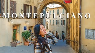 A DAY IN MONTEPULCIANO