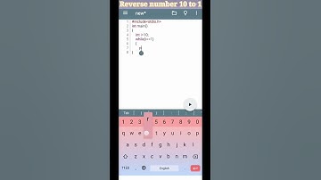 Reverse number using while loop programming in c language #shorts #programmer
