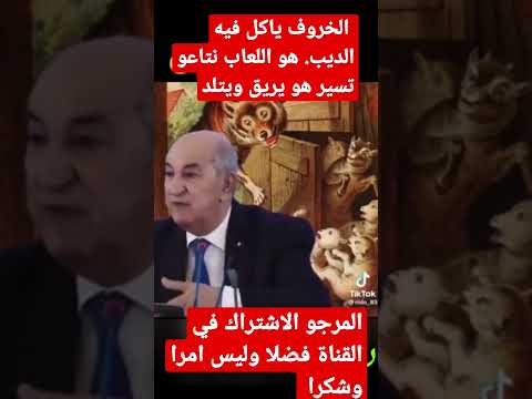 تبون الخروف ياكل فيه الديب هو اللعاب