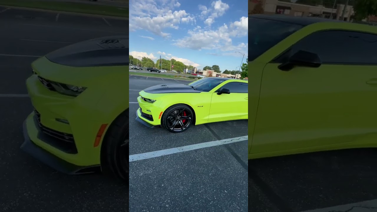 Camaro 2SS 1LE - Shock Yellow | 4K