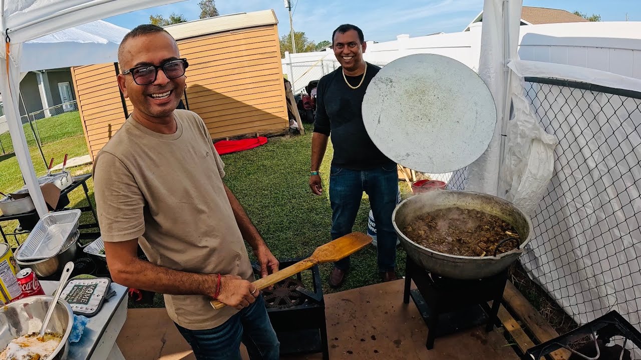 KANGAN CELEBRATION IN FLORIDA GUYANESE STYLE