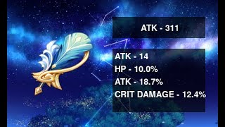Genshin Impact discord bot - artifact rolling