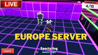 EUROPE SERVER STUMBLE GUYS BLOCK DASH ENDLESS |STUMBLE GUYS LIVE #stumbleguys #stumbleguyslive