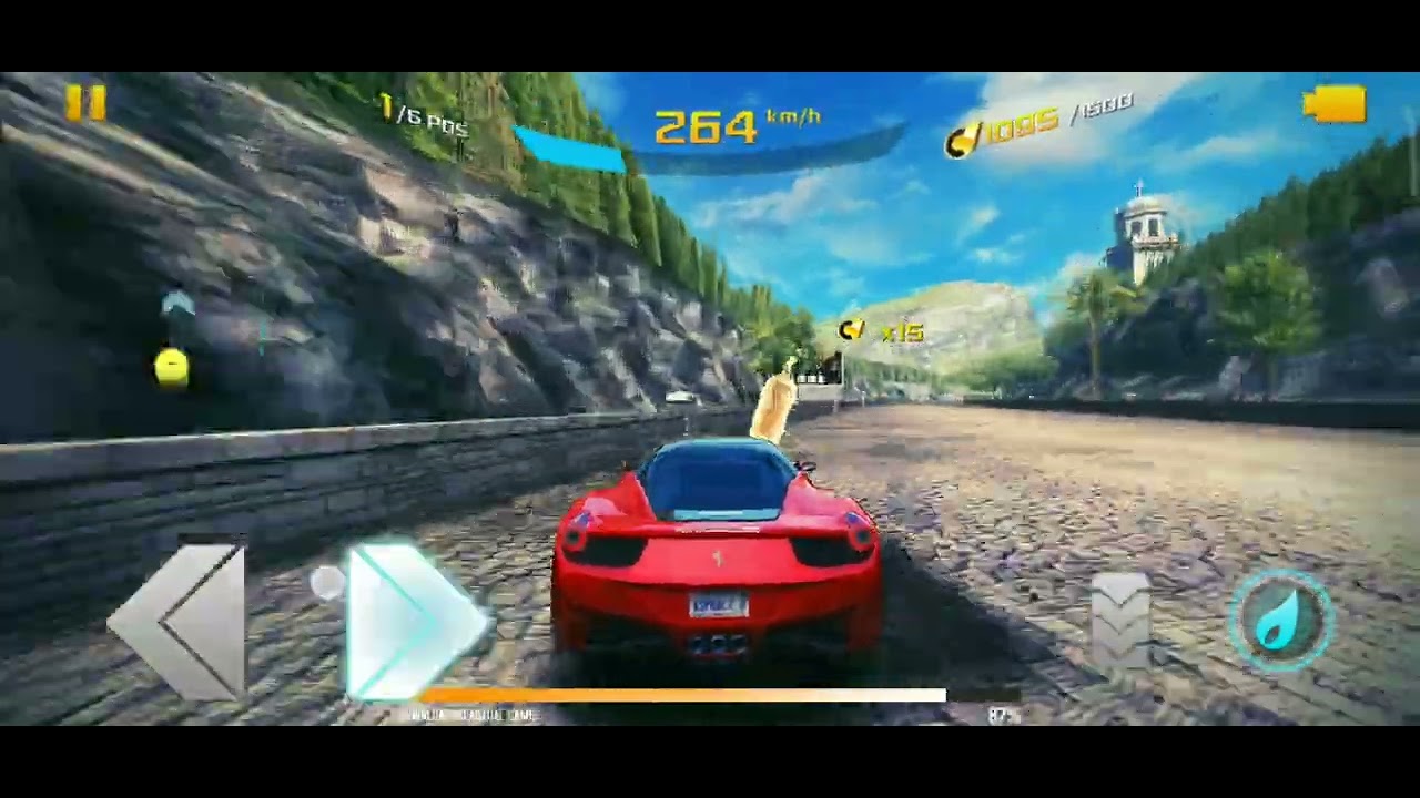 Playing asphalt 8 (part 1) - YouTube