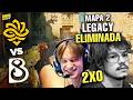 LEGACY ELIMINADA... O QUE ACONTECEU? - LEGACY X B8 - MAPA 2 (MELHORES MOMENTOS) - PGL BUCHAREST