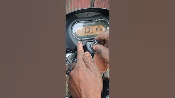 Splendor BS6 Digital Miter Reset Service Reminder #shorts #viral #mechanic #bs6 #bike #trending