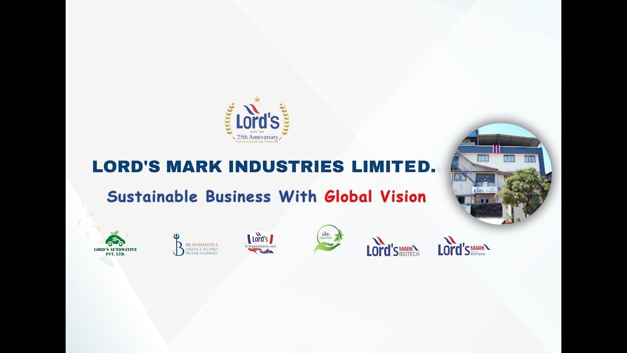 Lord's Mark Industries Limited company profile Video YouTube