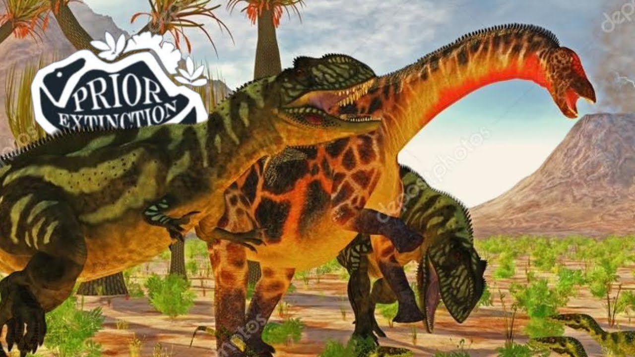 the life of a chinese t rex/ prior extinction - YouTube
