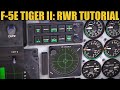 F-5E Tiger II: RWR Radar Warning Receiver Tutorial | DCS WORLD