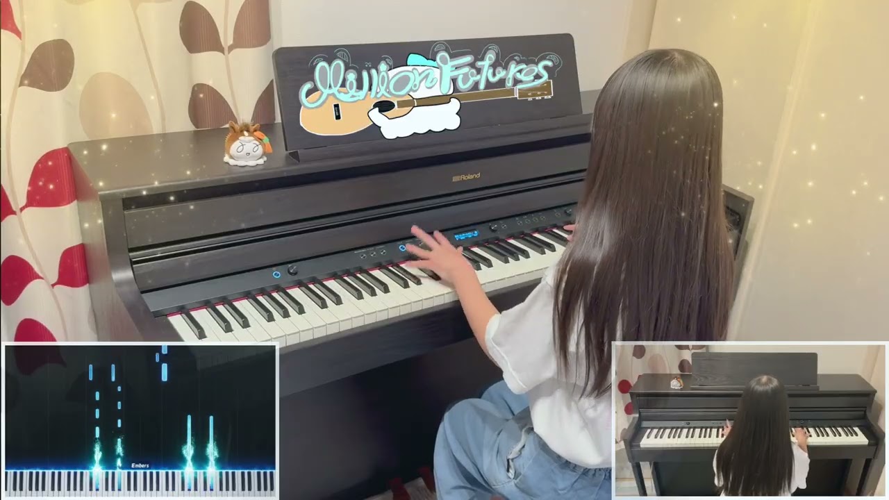 【Million Futures／水瀬いのり】ピアノ弾いてみた 12歳