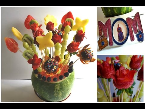 mother's-day-special-edible-fruit-basket-|edible-fruit-bouquet|edible-fruit-arrangement-tutorial