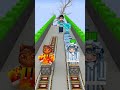 Gugugaga Ice and Cat Fire in the Nonstop Singing and Transforming Challenge!