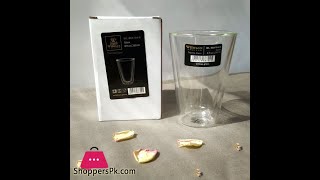 WILMAX Thermo Glass Double Wall Glass ONE Piece Shoppers Pakistan WILMAX Thermo Glass Double Wall Glass ONE Piece Shoppers Pakistan