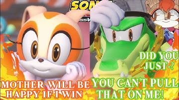 Sonic Racing: CrossWorlds All Cream Rival Interactions