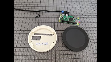 Assembly: 3d protector case (M3) for HyperPixel 2.1 Round Touch by printminion