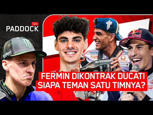 FERMIN DIKONTRAK DUCATI. SIAPA TEMAN SATU TIMNYA? class=