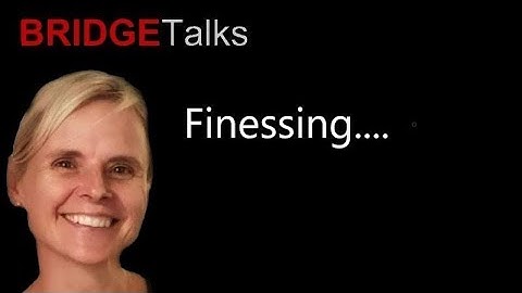 Finessing in the game of bridge.