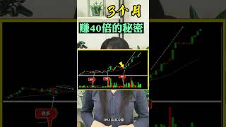股票买卖 | 3个月赚40倍#shorts#stockmarket#股票#投资