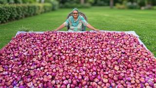 200Kg Onion Cooked By Granny 😲