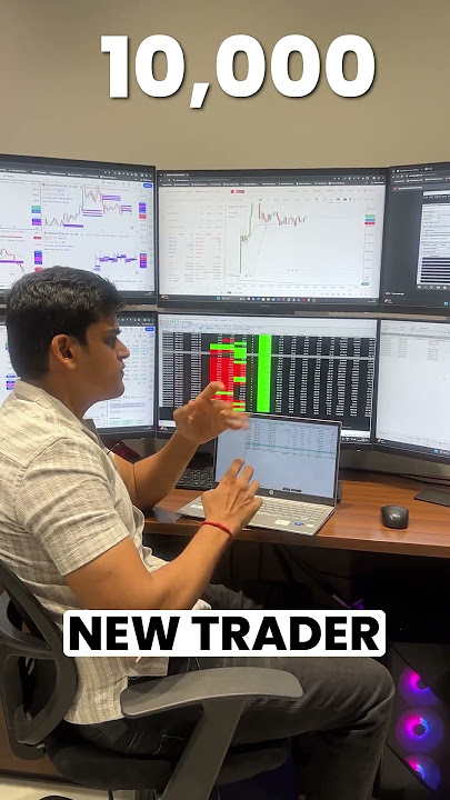 Story of Every New Trader😄📈🙈 Do you agree ? Let me know in comments💬 #trading #stockmarket