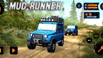 MudRunner android gameplay- "THE EXPEDITION" mission.