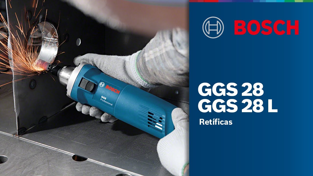 Retífica Elétrica Reta 650W GGS28 CE Bosch