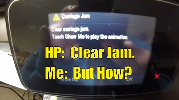 Solve HP OfficeJet Pro Problem Instantly -- The Carriage Jam Fix Hack!