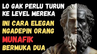5 Cara Cerdas Menghadapi Orang Munafik Tanpa Drama, Tanpa Dendam | Filsafat Stoikisme