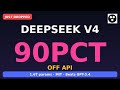 DeepSeek V4 Just NUKED AI Pricing — 90% OFF API #shorts