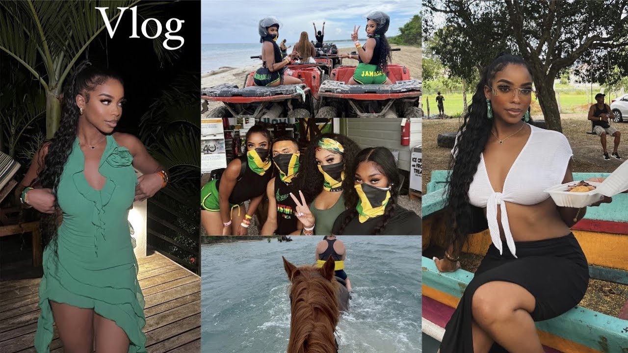 VLOG: EPIC GIRLS TRIP TO JAMAICA, WHAT REALLY HAPPENED, HORSE BACKRIDING, ZIPLINING, ATV + MORE