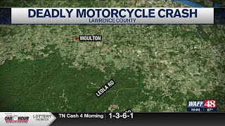One killed in Lawrence County motorcycle crash Saturday afternoon
