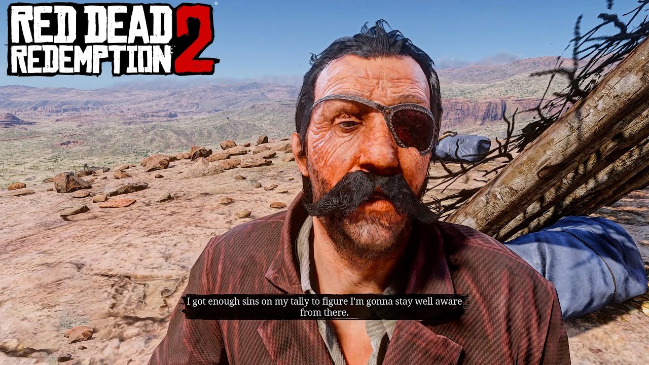 This enounter knew the ( strange man ) story - RDR2 - YouTube