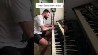Shredding Time😅 #metallica   #metal #piano #music #keyboards #kurzweil