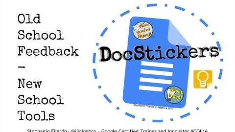 DocStickers: What is a DocSticker?