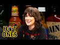 Winona Ryder Needs More Ice Cream While Eating Spicy Wings | Hot Ones