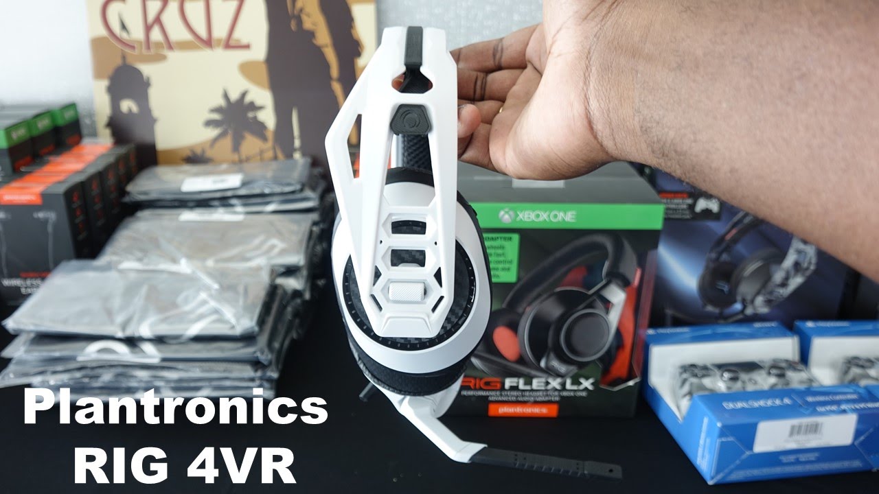 Plantronics RIG 4VR PlayStation VR headset First Look - YouTube