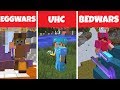 EFSANE VİDEO! EN SEVDİĞİNİZ OYUNLAR TEK VİDEODA | Minecraft (Egg Wars, Bed Wars, UHC)