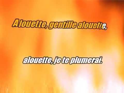 karaoke in limba franceza – Alouette