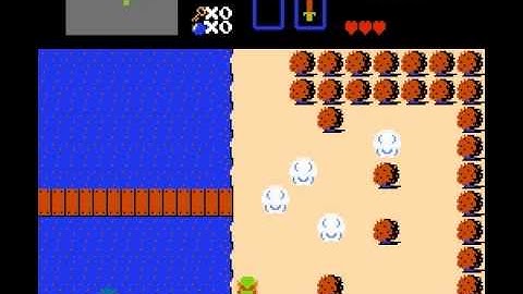 Legend of Zelda (NES / Nintendo) - Vizzed.com Playthrough part one