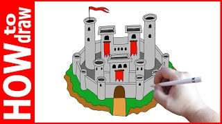 How to draw castle, Как нарисовать замок(INSTAGRAM: https://www.instagram.com/dmitrysyrman/ Я в ВКОНТАКТЕ: http://vk.com/syrman_d Группа в ВКОНТАКТЕ: http://vk.com/public59608073 I'm on ..., 2016-12-05T06:19:00.000Z)