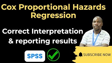 How to interpret Cox Proportional Hazards Model results in SPSS
