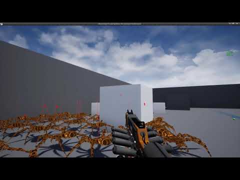 Unreal MEGAJAM 2020 - Alien Spiders project