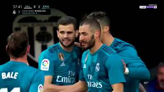 Valencia vs Real Madrid 1 4 27012018