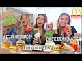 MCDONALDS MUKBANG 🍔🍟met Isabelle en Bo + JUICY Q&A | Sara Verwoerd