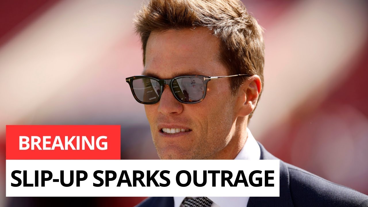 Оговорка Тома Брэди в эфире звучит как слово на букву «н» — большая негативная реакция