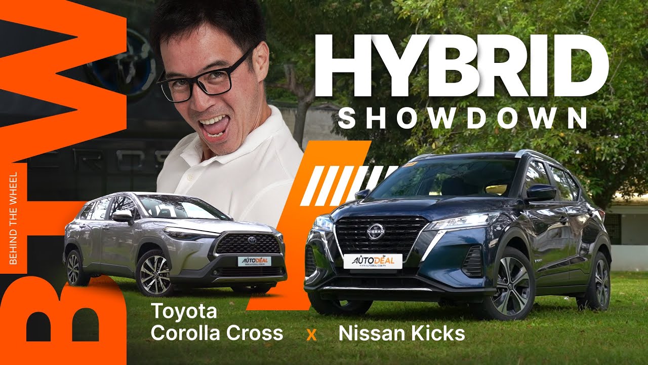 Nissan Kicks ePOWER vs. Toyota Corolla Cross Hybrid Review Behind