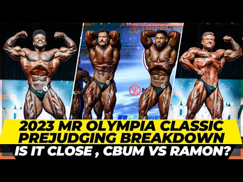 2023 Mr Olympia classic physique prejudging complete breakdown . Is it  close between Chris & Ramon ? 