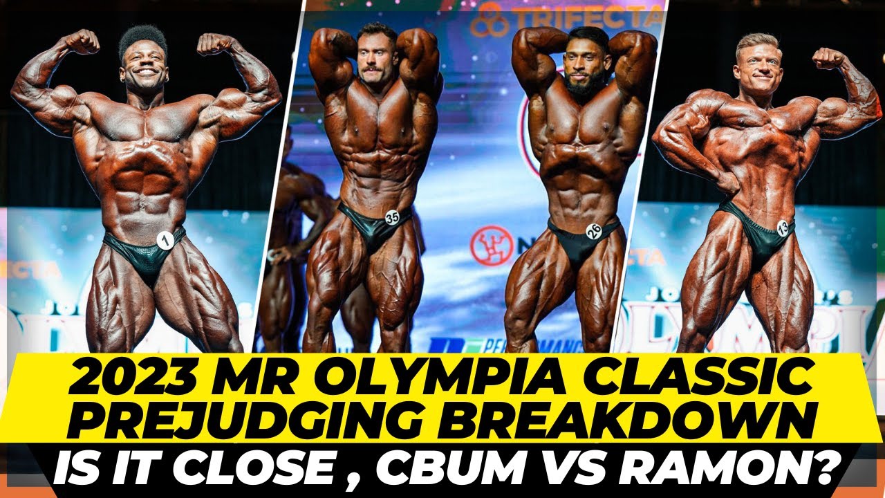 2023 Mr Olympia classic physique prejudging complete breakdown